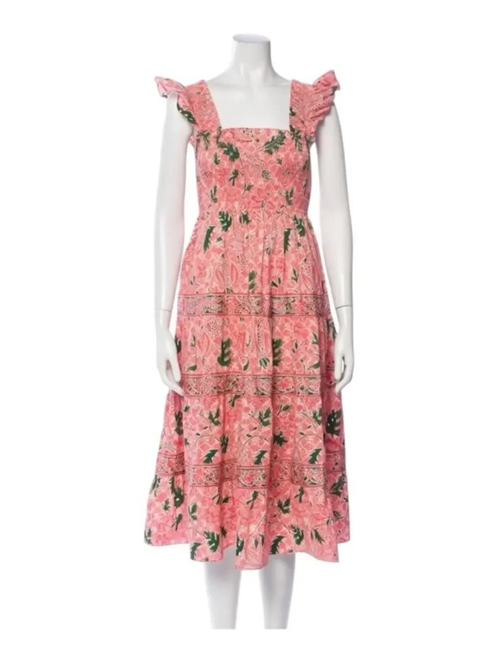 Hill House Home Pink Floral Ellie Nap Dress in size S - Picture 6 of 9